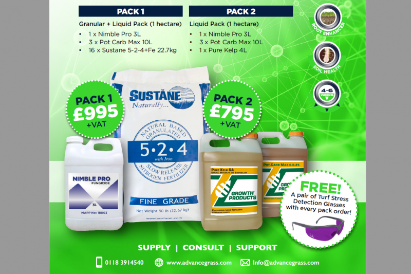 AGS Summer Stress Promotion Fertiliser Fungicide 2018 AGS agronomy